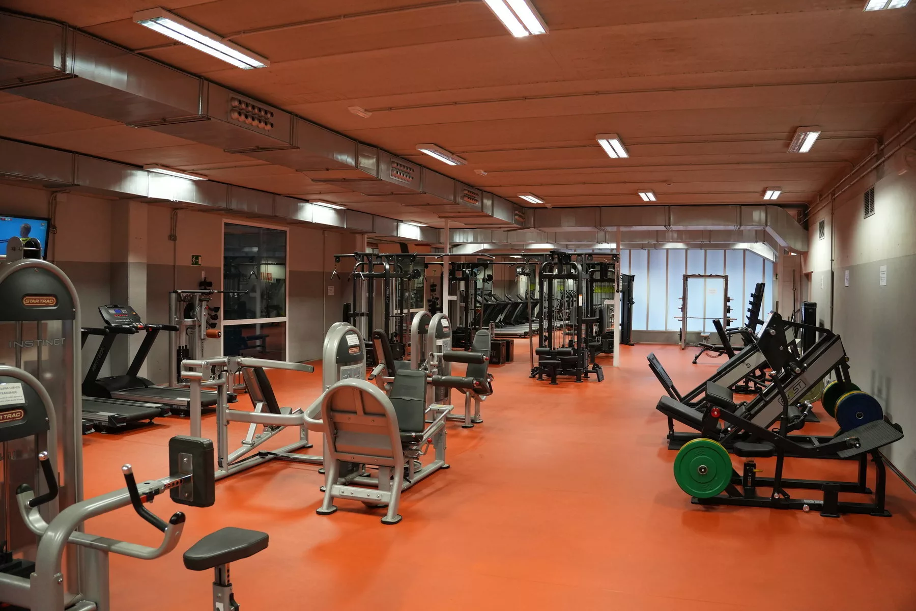 Sala Fitness de El Tablero Sport Club en Ponte Caldelas